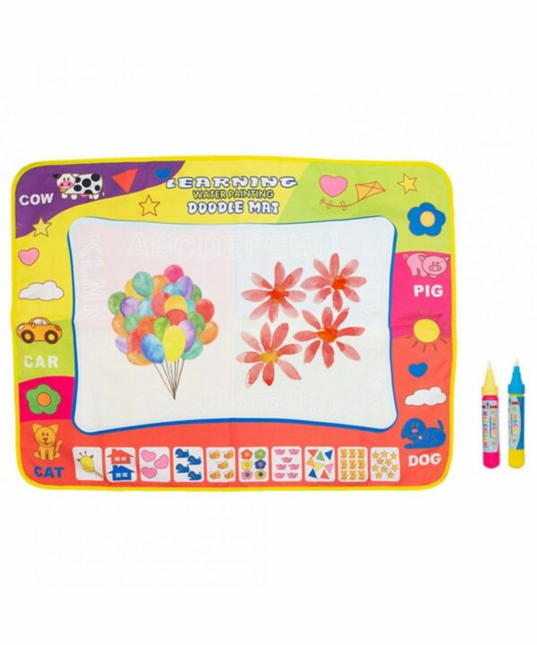 Doodle Magic Mat Set Small 80 x 60cm - Multicolour - One Size
