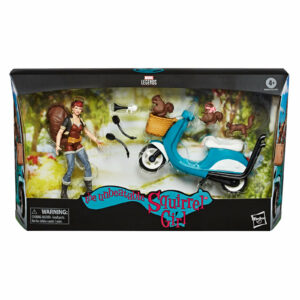 Hasbro Marvel Legends Riders Series Squirrel Girl 6 Inch Action Figure & Vehicle Set