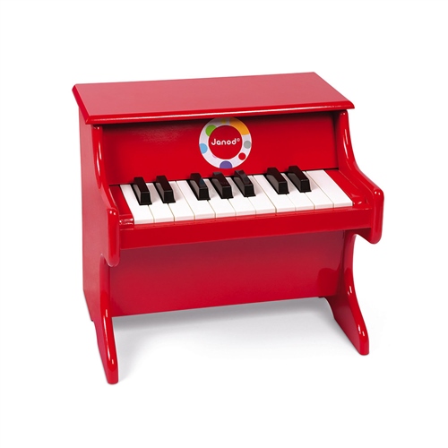 Janod Confetti Red Piano