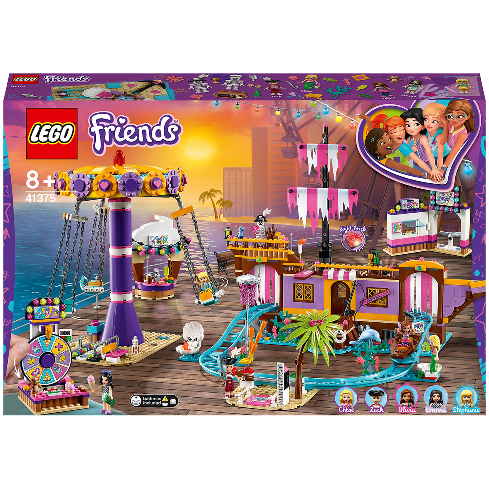 LEGO Friends: Heartlake City: Amusement Pier Set (41375)