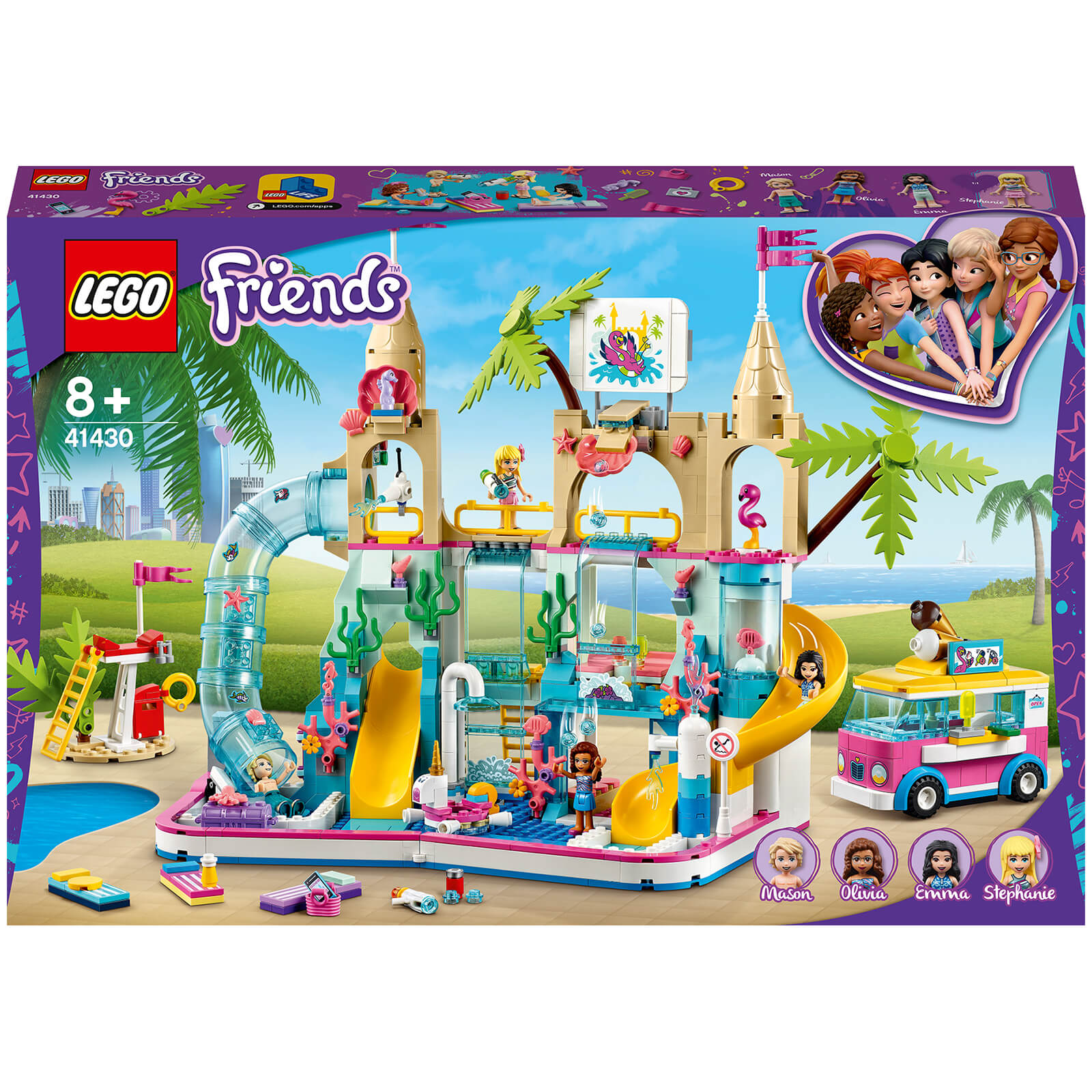 LEGO Friends: Summer Fun Water Park Resort Play Set (41430)