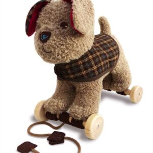 Little Bird Told Me Percy Pup 2-in-1 Pull Along Toy