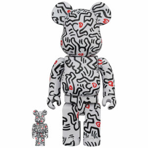 Medicom Keith Haring 8 100% X 400% Be@rbrick 2-pack