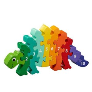 Number Jigsaw Puzzles 1-10 dinosaur