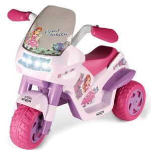 Peg Perego Flower Princess Electric Motorcycle for today’s little princesses. Lights and sounds