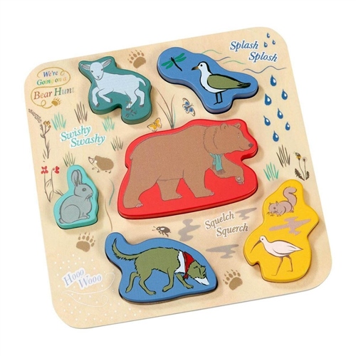 Rainbow Designs We’re Going On a Bear Hunt Wooden Shape Puzzle