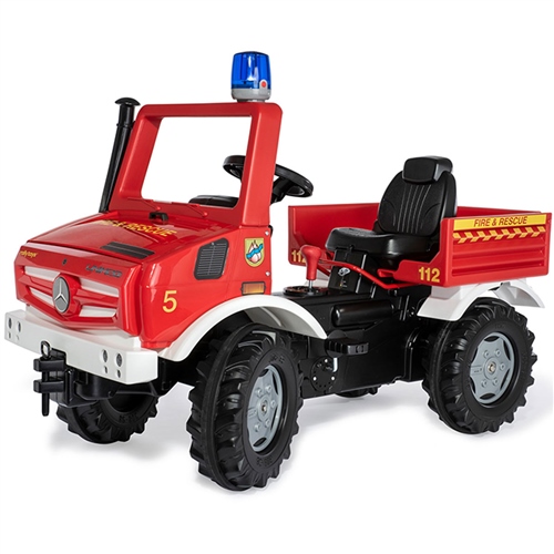 Rolly Toys rollyUnimog Fire Engine with Gears and Handbrake