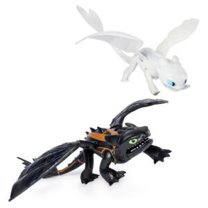 DreamWorks Dragons Legends Evolved Figures - Toothless and Lightfury