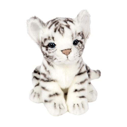 Hansa White Tiger Cub Plush Toy