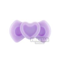 Product shot LEGO Minifigure Hair Accessory Bow with Heart