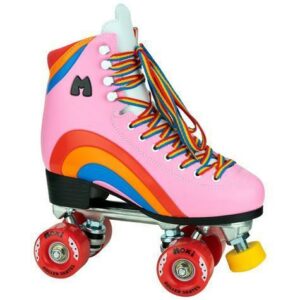 Moxi Rainbow Skates - Bubble Gum Pink - Adult