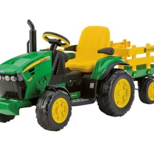 Peg Perego John Deere Ground Force + Stake-side Trailer From 3 years
