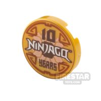 Product shot Printed Round Tile 2x2 Ninjago Anniversary