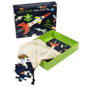 Space Age Glow in the Dark Jigsaw Puzzle