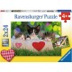 2 Jigsaw Puzzles - Cats