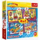 4 Jigsaw Puzzles - Super Things Secret Spies