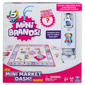 5 Surprise Mini Brands Mini Market Dash! Shopping Game