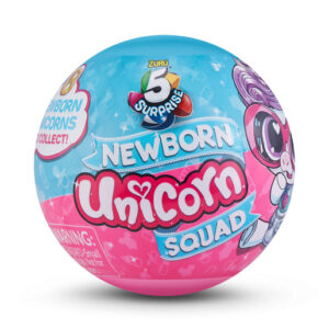 5 Surprise Series 4 Newborn Unicorn Figure Collectible Ball by ZURU (Styles Vary)
