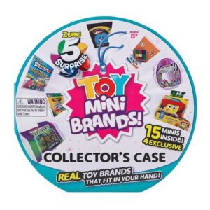 5 Surprise Toy Mini Brands Collector's Case with 15 Minis  by ZURU