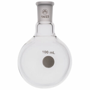 A PLUS Round Bottom Flask Single Neck 100ml