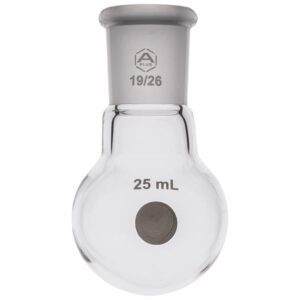 A PLUS Round Bottom Flask Single Neck 25ml