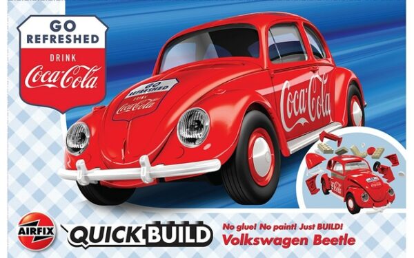 Airfix QUICKBUILD Coca Cola VW Beetle