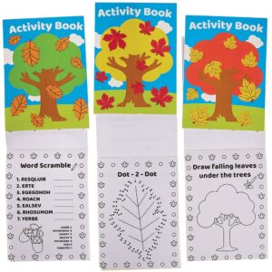 Autumn Mini Activity Books (Pack of 12)