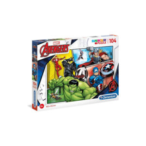 Avengers Supercolour Puzzle - 104 Pieces