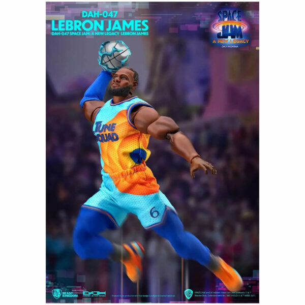 Beast Kingdom Space Jam: A New Legacy Dynamic 8ction Heroes Figure - LeBron James