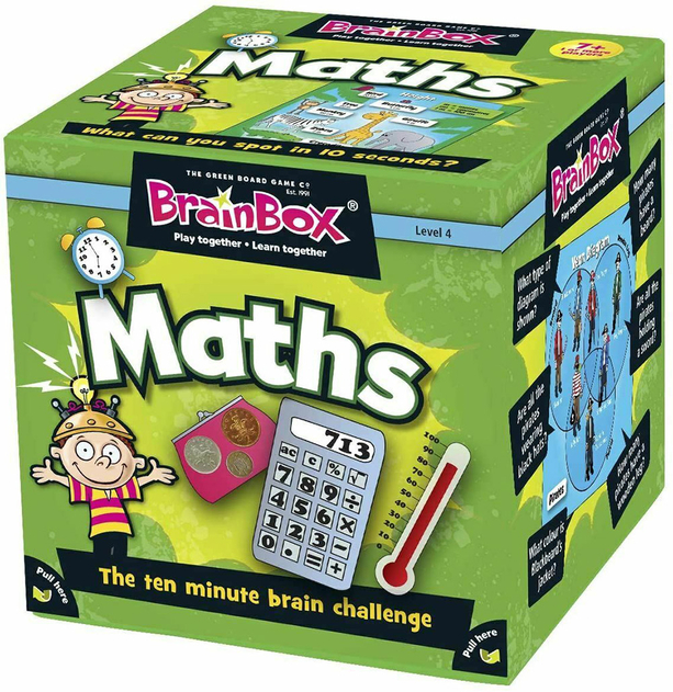 BrainBox Maths (55 Cards)