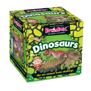 Brainbox Card Game Dinosaur Edition - The 10 Minute Brain Challenge