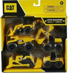 CAT Constuction Little Machine Vehicles 5 Pack Toys