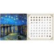 Calendar Showpiece - Van Gogh - Starry Night Over the Rhone