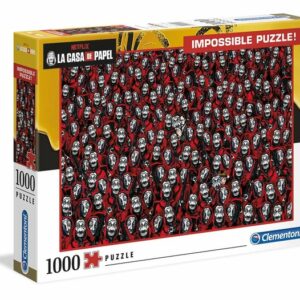 Clementoni Money Heist Impossible 1000 Piece Jigsaw Puzzle