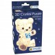 Crystal Puzzle - Henry Light Brown Bear