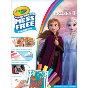 Disney Frozen 2 Crayola Color Wonder Mess Free Book