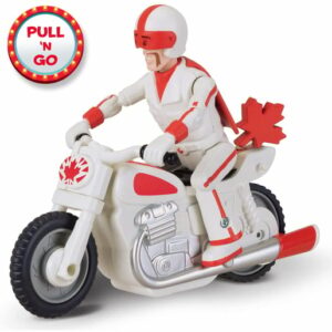 Disney Pixar Toy Story 4 Duke Caboom With Motorcycle