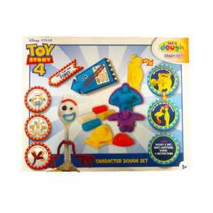 Disney Pixar Toy Story 4 Let's Dough Character Dough Set and Make Your Own Forky
