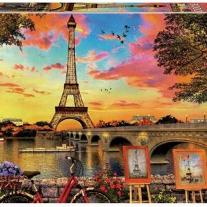 EDUCA Sunset in Paris 3000 Piece Jigsaw Puzzle