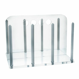 Eisco Acrylic Clear Petri Dish Rack for 60mm Dishes