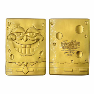 Fanattik SpongeBob SquarePants 24k Gold Plated Ingot