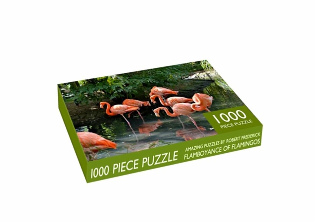 Flock Of Flamingoes 1000 Piece Jigsaw