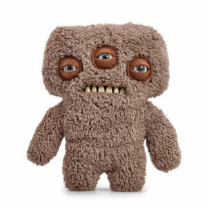 Fuggler 22cm Funny Ugly Monster - Annoyed Alien (Fuzzy Brown)