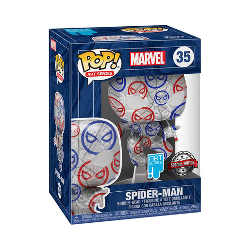 Funko Pop! Art Series: Marvel - Spider-Man (Special Edition)