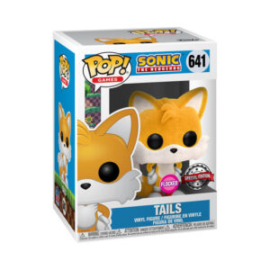 "Funko Pop! Games: Sonic The Hedgehog - Tails (Flocked