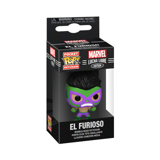 Funko Pop! Keychain: Marvel Luchadores- Hulk