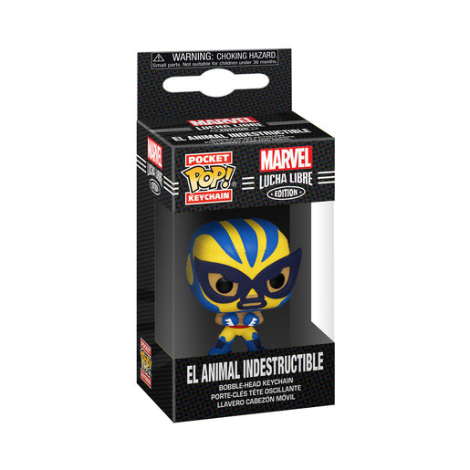 Funko Pop! Keychain: Marvel Luchadores- Wolverine