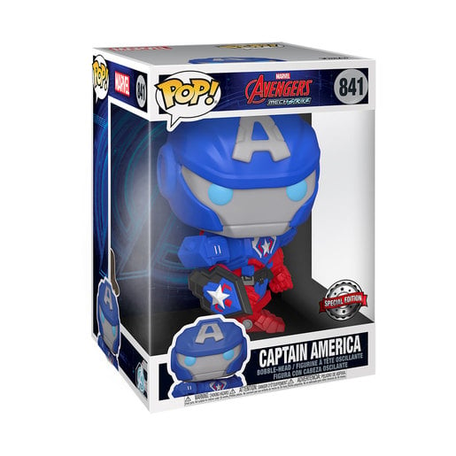 Funko Pop! Marvel: Avengers Mech Strike - Captain America (Special Edition)