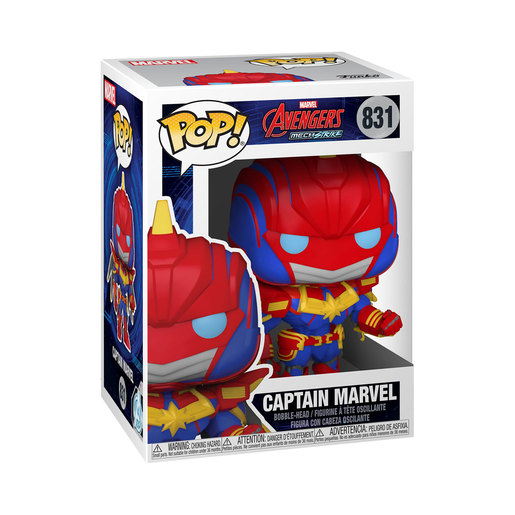 Funko Pop! Marvel: Avengers Mech Strike - Captain Marvel