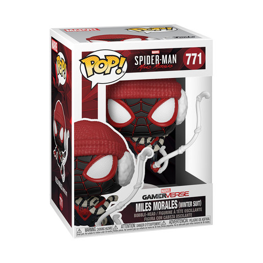 Funko Pop! Marvel: Spider-Man Miles Morales Winter Suit
